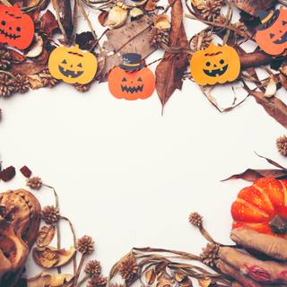 Halloween autumn HD 4k wallpaper