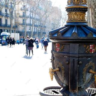 Autumn Barcelona wallpaper