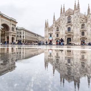 Milan winter wallpaper