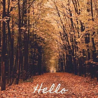 Cozy autumn vertical wallpaper