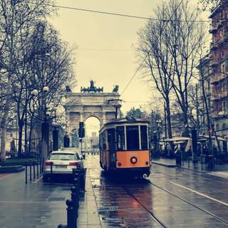 Milan winter wallpaper