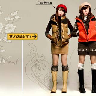 Outfit winter wallpaper