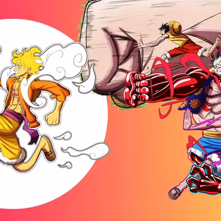 One Piece Gear 5 4k wallpaper