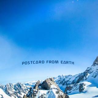 Winter postcard wallpaper