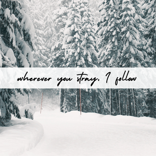 Winter postcard wallpaper