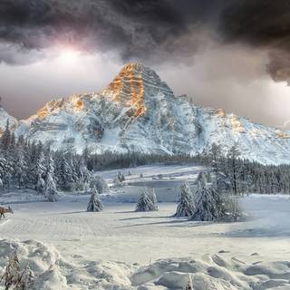 HD Canada winter wallpaper