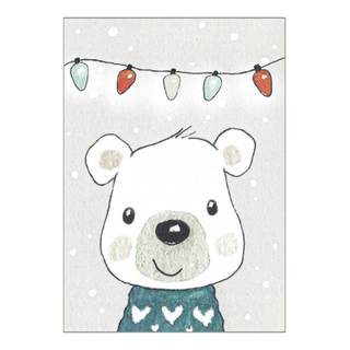 Winter postcard wallpaper