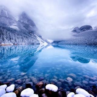 4k Canada winter wallpaper