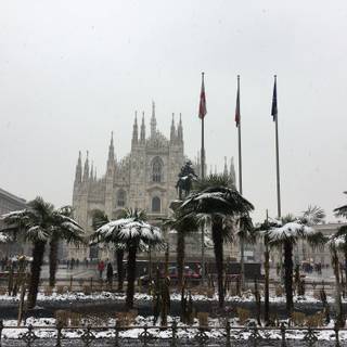 Milan winter wallpaper