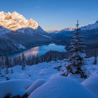 4k Canada winter wallpaper