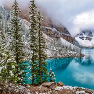 4k Canada winter wallpaper