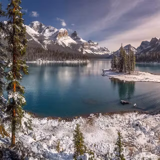 4k Canada winter wallpaper