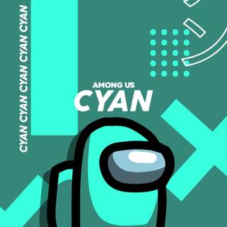 Cyan phone wallpaper