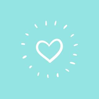 Cyan phone wallpaper