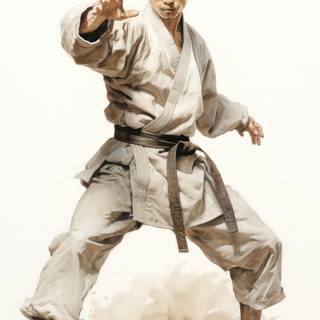 Karate iPhone wallpaper