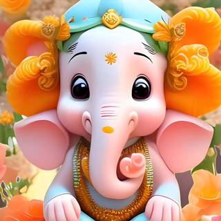 Ganesha iPhone wallpaper