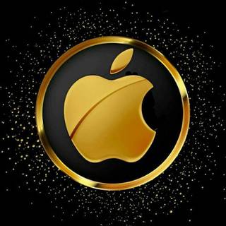 iPhone 12 Pro Max gold wallpaper