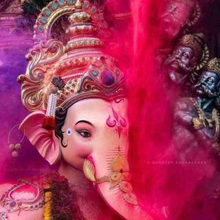 Ganesha iPhone wallpaper