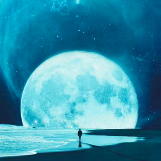 Cyan phone wallpaper