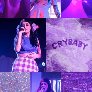 Aesthetic purple phone wallpaper