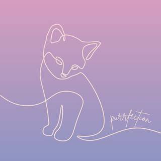 Aesthetic purple phone wallpaper