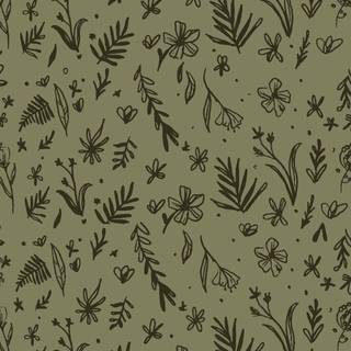 Green aesthetic phone wallpaper