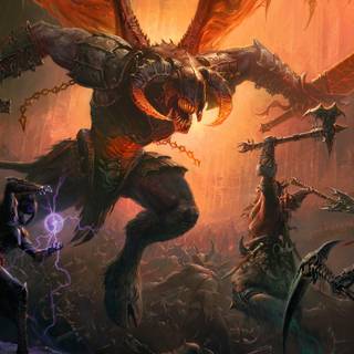 Diablo phone wallpaper