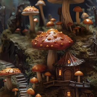 Mushroom phone wallpaper