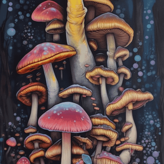 Mushroom phone wallpaper