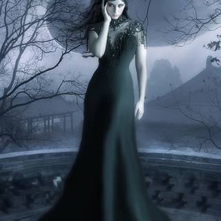 Vampire phone wallpaper