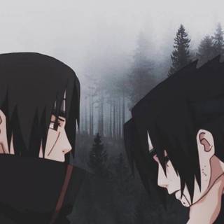 Itachi and Sasuke iPhone wallpaper