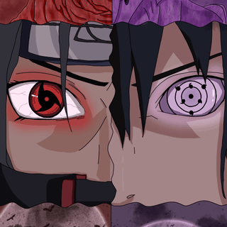 Itachi and Sasuke iPhone wallpaper