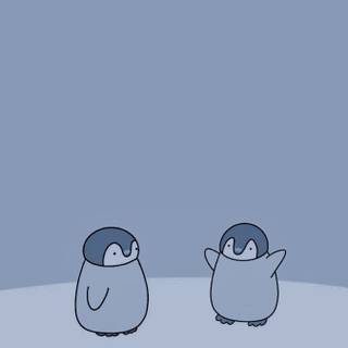 Penguin iPhone wallpaper
