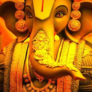 Ganesha iPhone wallpaper