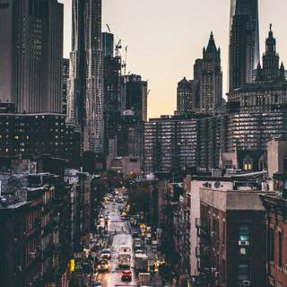 Building phone wallpaper