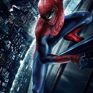 Spider-Man building wallpaper