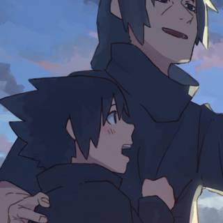 Itachi and Sasuke iPhone wallpaper