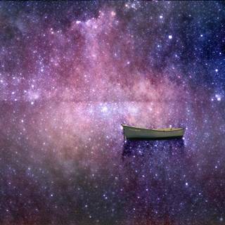 Stars and ocean wallpaper