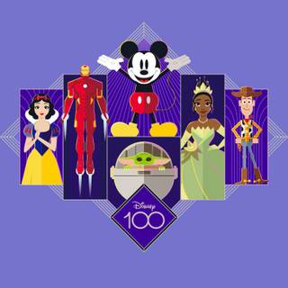 Disney100 wallpaper
