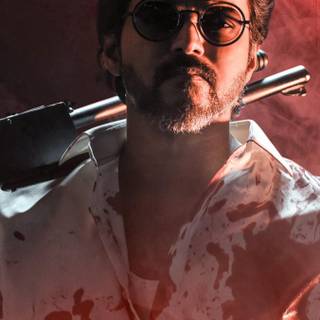 Beast Vijay Thalapathy wallpaper