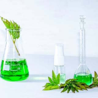 Science green wallpaper