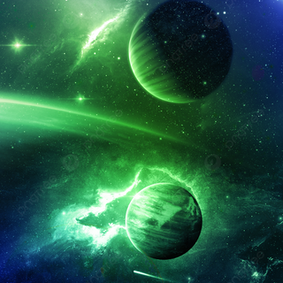 Science green wallpaper