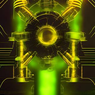 Science green wallpaper