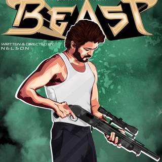 Beast Vijay Thalapathy wallpaper