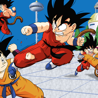 Goku training wallpaper