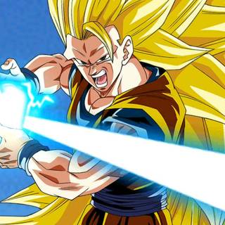 Goku training wallpaper