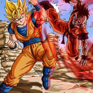 Goku training wallpaper