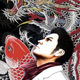 Yakuza games iPhone wallpaper
