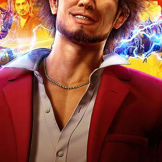 Yakuza games iPhone wallpaper