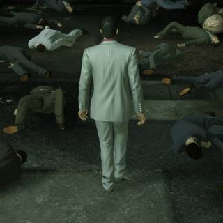 Yakuza games iPhone wallpaper